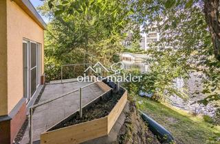 Haus mieten in 04229 Leipzig, Alleinstehender Bungalow am Wasser: Terrasse, Steg, Ruhe