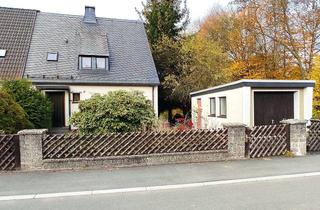 Doppelhaushälfte kaufen in Nonnenwalder Straße 17, 95126 Schwarzenbach a d Saale, Preiswerte 8-Raum-Doppelhaushälfte in Schwarzenbach an der Saale