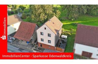 Einfamilienhaus kaufen in 64711 Erbach, Wohnen im Grünen – Einfamilienhaus mit Scheune und großem Grundstück in Erbach-Bullau