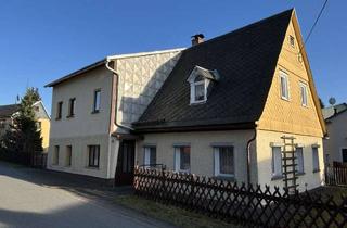 Haus kaufen in 02742 Neusalza-Spremberg, Gepflegtes Wohnhaus mit Garage und Schuppen