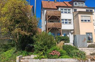 Doppelhaushälfte kaufen in 72525 Münsingen, Doppelhaushälfte in Dottingen in Fachwerkbauweise mit wunderschönem Garten u. Gerätehaus