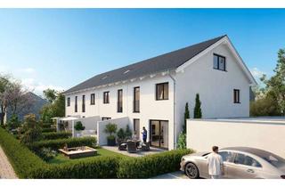 Haus kaufen in 86857 Hurlach, Neubau Hurlach: Ein Reiheneckhaus in ruhiger Lage, Förderprogramm Effizienzhaus 55 KfW (297) mögl.