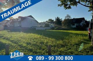 Grundstück zu kaufen in 85652 Pliening, Baugrundstück für ein Doppelhaus / 2 DHH in ruhiger Lage Landsham / Pliening