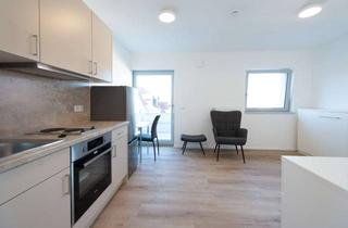 Immobilie mieten in Rügshöfer Straße 1b, 97447 Gerolzhofen, Exklusives und neuwertiges 1-Zimmer-Appartement mit Balkon in Gerolzhofen
