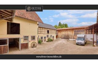 Lager kaufen in 64401 Groß-Bieberau, Pferdeimmobilie in Hessen – charmantes Fachwerkensemble mit Reithalle in Groß-Bieberau!