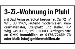 Wohnung kaufen in 89233 Neu-Ulm, Bezugsfreie 3-Zi.-Wohnung in Pfuhl