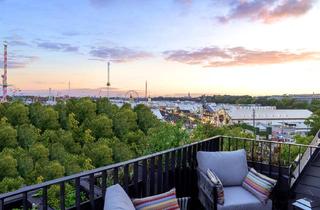 Penthouse kaufen in 80336 München, Exklusives Penthouse - 2 Dachterrassen mit einzigartigen Ausblicken, Lift-Landing & luxuriöser Ausstattung für höchste Ansprüche
