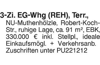 Wohnung kaufen in 89231 Neu-Ulm, 3 Zi. EG-Whg