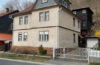 Haus kaufen in 96515 Sonneberg, Sonneberg - Zweifamilienhaus mit Werkstattgebäude
