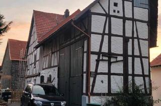 Haus kaufen in 34323 Malsfeld, Malsfeld - Gemütliches Fachwerkhaus im OT Malsfeld mit Scheune und Hebebühne