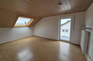 Wohnung mieten in 87463 Dietmannsried, Helle Dachgeschosswohnung mit großem Balkon in Dietmannsried