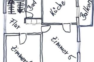 Wohnung mieten in 74321 Bietigheim-Bissingen, 5,5-Zimmer Wohnung mit Balkon und Gartennutzung in Bietigheim-Bissingen