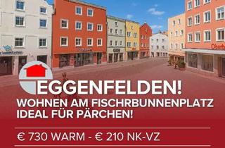 Wohnung mieten in 84307 Eggenfelden, Eggenfelden! Wohnen am Fischbrunnenplatz - Ideal für Pärchen!
