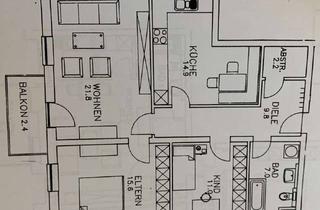 Wohnung mieten in Auwiesenweg 10, 94209 Regen, Ruhige 3-Zimmer Wohnung in zentraler Lage