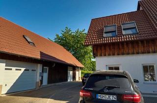 Gewerbeimmobilie kaufen in Buchfeldstraße 10, 74632 Neuenstein, Gewerbegrundstück mit 5 großen Garagen und 4 Wohnungen, nahe der Autobahnauffahrt