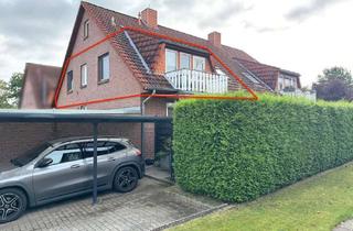 Wohnung kaufen in 21698 Harsefeld, Charmante 3-Zimmer-Wohnung mit Balkon und Garage in Harsefeld zu verkaufen