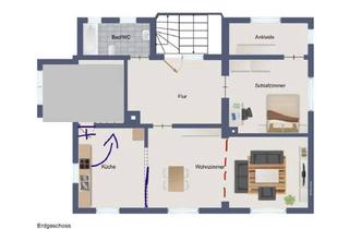 Wohnung mieten in 35638 Leun, Vollständig renovierte 3,5-Zimmer-Wohnung mit EBK in Leun