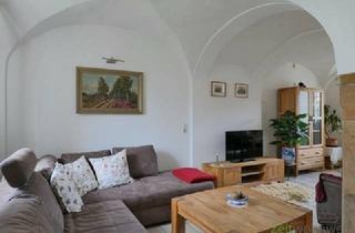 Wohnung mieten in 01796 Pirna, (EF1232_M) Dresden: Pirna, interessante möblierte Wohnung mit Gewölbedecken, Fußbodenheizung und Terrasse, WLAN