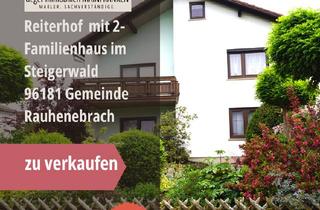 Haus kaufen in 96181 Rauhenebrach, Rauhenebrach - REITERHOF. Traumanwesen für Pferdeliebhaber im Steigerwald - Rauhenebrach OT