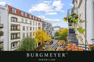 Wohnung kaufen in Prenzlauer Berg, 10437 Prenzlauer Berg, BERLIN: Charmante 2-Zimmer-Altbauwohnung - kernsaniert mit zwei Balkonen in Prenzlauer Berg