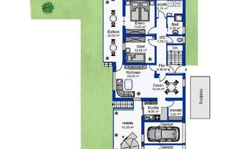 Wohnung kaufen in 93077 Bad Abbach, Große 4-Zimmer-Wohnung mit Garten - vermietet