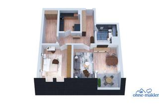 Wohnung mieten in Heinrich-Heine-Straße, 06449 Aschersleben, Gepflegte 2-Raum -DG- Wohnung mit Balkon in Aschersleben
