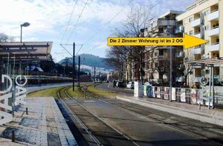 Wohnung mieten in Merzhauser Str. . . ., 79100 Wiehre, Frei ab 10.12.25 / 2 Zi. Whg. m. Balkon / S-Bahn vor d. Haus