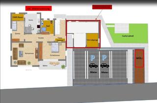 Wohnung mieten in Liegelweg 10, 74426 Bühlerzell, Helle 3-Zimmer Wohnung in Bühlerzell mit 85 m²