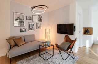 Immobilie mieten in Görlitzer Straße 16, 01099 Äußere Neustadt (Antonstadt), Apartment VINCENT mit Loggia, mitten im Dresdner Neustadt, Parkplatz TG, WLAN, Reinigung