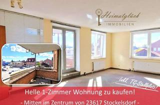 Wohnung kaufen in 23617 Stockelsdorf, Helle 1-Zimmerwohnung zu kaufen!- zentral in 23617 Stockelsdorf -