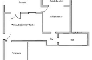 Wohnung mieten in 75223 Niefern-Öschelbronn, Kernsanierte 2,5-Zimmer-Einliegerwohnung mit Terrasse, Talblick & separatem Zugang in ruhiger Lage