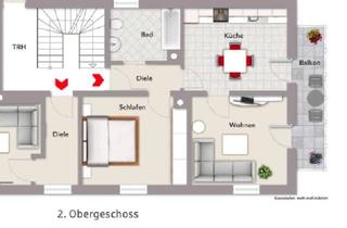 Wohnung mieten in Badstraße, 96142 Hollfeld, Schöne 2,5-Zimmer-Wohnung mit Balkon in Hollfeld
