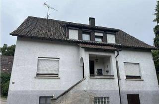 Haus kaufen in Hintere Gasse nein, 74182 Obersulm, Großes Grundstück mit Ein-/Zweifamilienhaus mit 10 Zimmern und Werkstatt/ Garage in Obersulm-Weiler