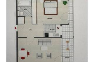 Wohnung kaufen in 86391 Stadtbergen, Stadtbergen - Vermietete 2 ZKB Wohnung Kriegshaber 4% Rendite, Stpl