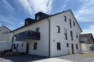 Wohnung kaufen in Ostendstraße 10, 86558 Hohenwart, Erstbezug! 3,5-Zimmer DG-Whg. in Hohenwart mit FBH, elektr. Rollläden, Garage und Außenstpl.