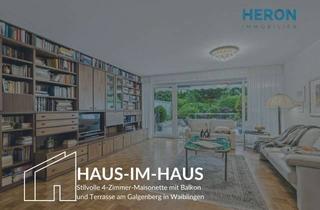 Wohnung kaufen in 71334 Waiblingen, HAUS-IM-HAUS – Stilvolle 4-Zimmer-Maisonette mit Balkon und Terrasse am Galgenberg in Waiblingen