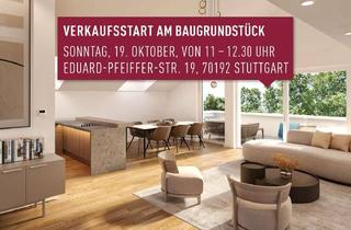 Wohnung kaufen in 70192 Nord, VERKAUFSSTART! Moderne 3-Zi.-Whg. mit Dachterrasse in Südausrichtung
