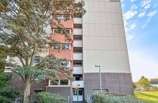 Wohnung kaufen in 30165 Hainholz, Hannover-Hainholz – Aktuell vermietete 1-Zimmer-Wohnung mit traumhaftem Ausblick im 12. Stock