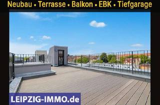 Wohnung mieten in Anna-Kuhnow-Straße 12, 04317 Reudnitz-Thonberg, Exklusive Dachgeschosswohnung ** große Dachterrasse ** großer Balkon ** Einbauküche ** Tiefgarage