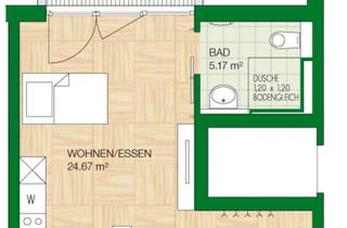 Wohnung mieten in Martinistraße, 92318 Neumarkt, 1-Zimmer Wohnung mit Balkon in Neumarkt i.d.OPf.