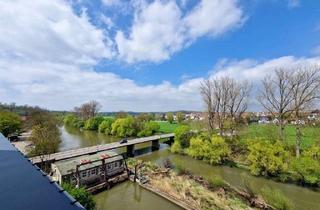 Penthouse mieten in 74229 Oedheim, Exklusive 4-Zi.-Penthousewohnung mit großer Dachterrasse direkt am Wasser in Oedheim zu vermieten!