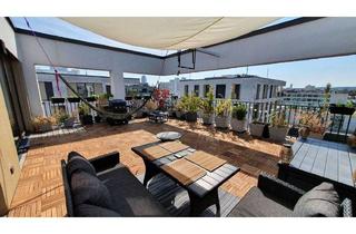 Penthouse mieten in 63067 Kaiserlei, Luxuriöses Penthouse im Offenbacher Hafen mit großer Dachterrasse und Blick auf Main
