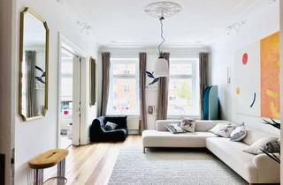 Wohnung mieten in 22087 Hohenfelde, Exklusive 5-Zimmer Altbauwohnung in Alsternähe mit Garten – stilvoll möbliert und befristet