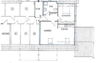 Wohnung mieten in Kirschenallee 35, 17207 Röbel, Helle 2-Zimmer Dachgeschosswohnung in Röbel/Müritz