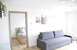 Wohnung mieten in Binsberg, 86609 Donauwörth, Helle möbilierte Wohnung mit Fernblick –Appartement Wohnen auf Zeit Ferienwohnung Appartment