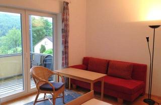 Wohnung mieten in 97769 Bad Brückenau, Möbliertes 2 Zimmer-Appartement mit Balkon und Küchenzeile in sehr gepflegter Wohnanlage