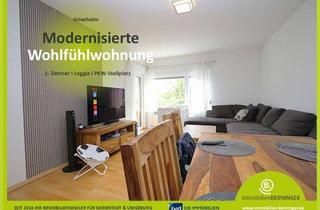 Wohnung kaufen in 64347 Griesheim, Modernisierte Wohlfühlwohnung mit Loggia & PKW-Stellplatz
