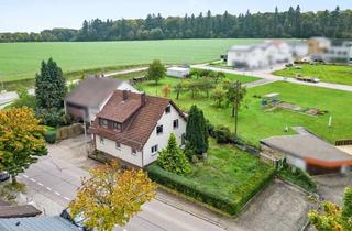 Einfamilienhaus kaufen in 89081 Ermingen, Mit Ausblick! Einfamilienhaus mit großem Potential