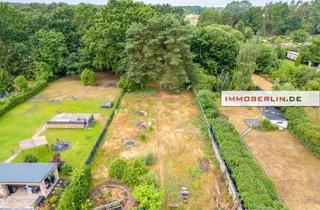 Grundstück zu kaufen in 15738 Zeuthen, IMMOBERLIN.DE - Fabelhaftes Grundstück in naturverbundener Lage nahe der schönen Dahme