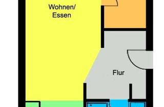 Wohnung mieten in 01705 Freital, Freital! Voll möblierte und heimelige Singlewohnung mit Tageslichtbad und EBK! Lift!